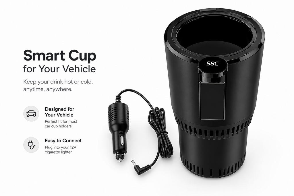 Cooling & Heating Car Cup Holder
