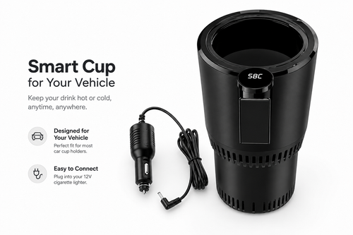 Cooling & Heating Car Cup Holder